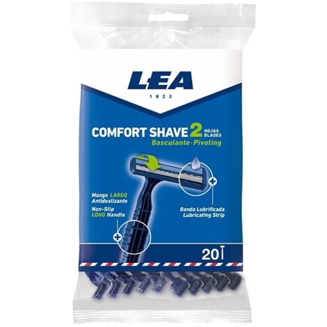 LEA MAQUINILLA COMFORT SHAVE-2 20UN.