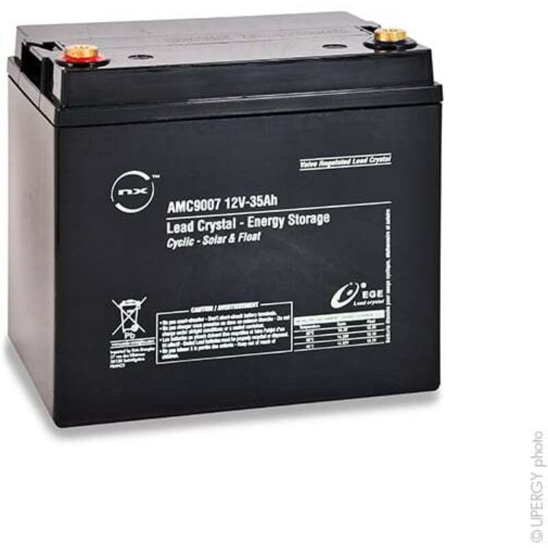 NX - Batterie lead crystal 6-CNFJ-35 12V 35Ah M6-F