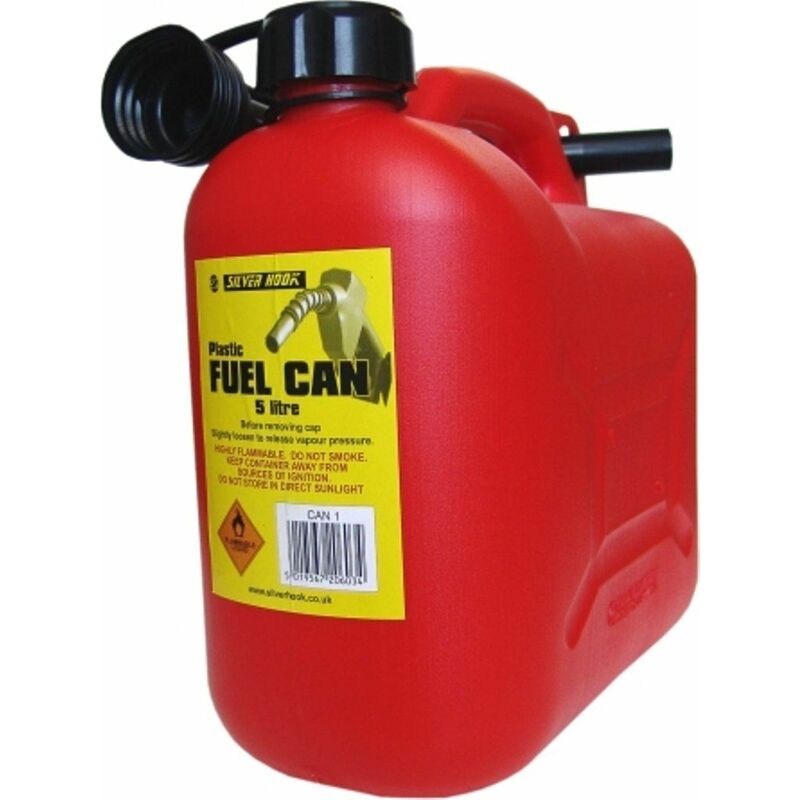 Silverhook - Leaded Petrol Can & Spout Red 5 Litre D/ICAN1