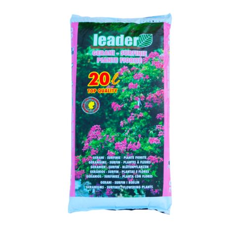 LEADER TERRICCIO PER GERANI E PIANTE FIORITE 20LT