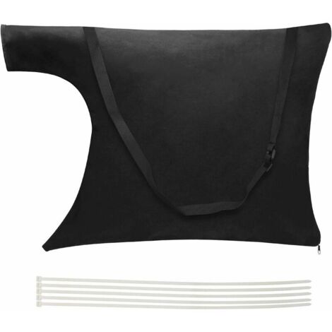 Leaf Blower Replacement Bag Leaf Blower Vacuum Bag with Zipper and Shoulder Strap