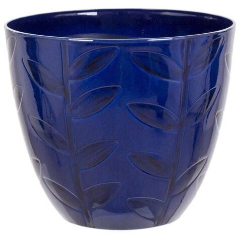 Leaf Pot - Blue-YLEAVESBL