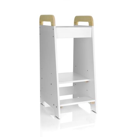 Learning Tower The Original Kitchen Helper (White/Pine)