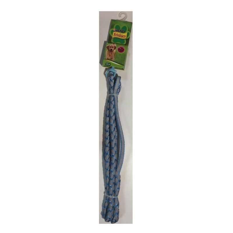 Friskies - 120cm Blue Reflective Nylon Leash Purina