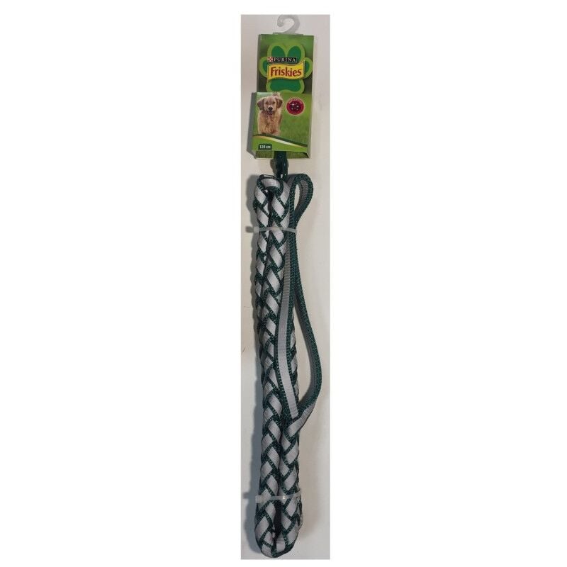 Friskies - 120cm Green Reflective Nylon Leash Purina