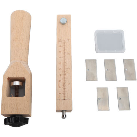 Leather Belt Strap Cutter Adjustable Leather Strap Strip Edge Cutter Wood Hand Cutting Tool