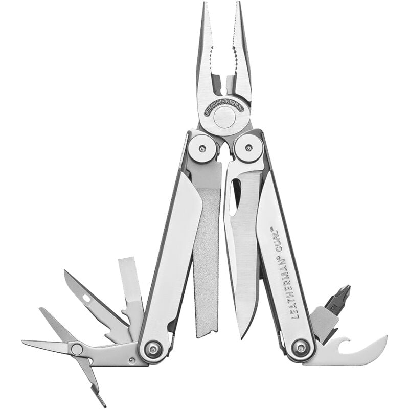 Leatherman - Pince Multifonctions curl™ 15 Outils en 1 avec étui nylon