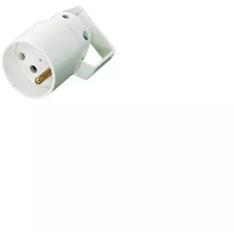 L'ébénoïd 021429 Fiche femelle 16A 2P+T Anneau - blanc