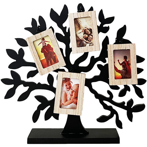Lebensbaum mit 4 Fotorahmen-D973687
