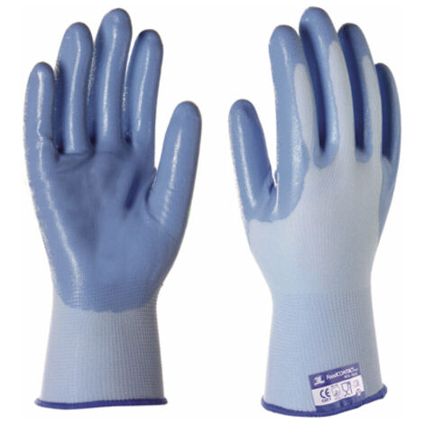 Lebensmittelkontakt Nitrilhandschuh groß Größe 9