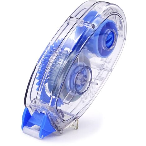 Lebez 6006 nastro di correzione 10 m Blu, Trasparente 1 pz