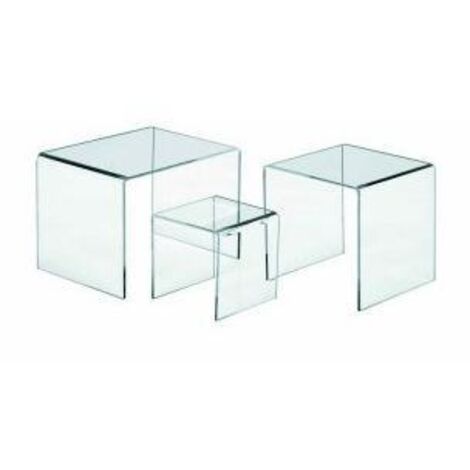 Lebez 7062 carrello e supporto multimediale Trasparente