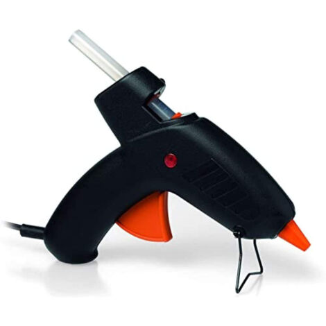 Lebez Pistola Termocollante 1079 per Stick 11mm con LED e Sicurezza - Utensile Bricolage