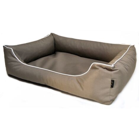 Lebon Hundebett Paula eckig dunkelbeige Transportboxen & Häuser