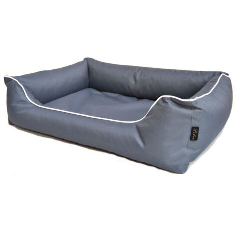 Lebon Hundebett Paula eckig grau Transportboxen & Häuser