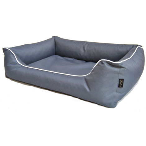 Lebon Hundebett Paula eckig grau Transportboxen & Häuser