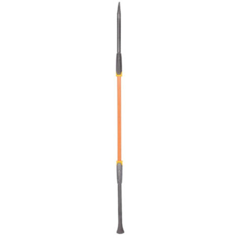 Leborgne – Barre à mine 160 cm en fibre de verre – Capacité de levage jusqu'à 1,7 t – Pour déchausser pierres et creuser tranchées – 133760
