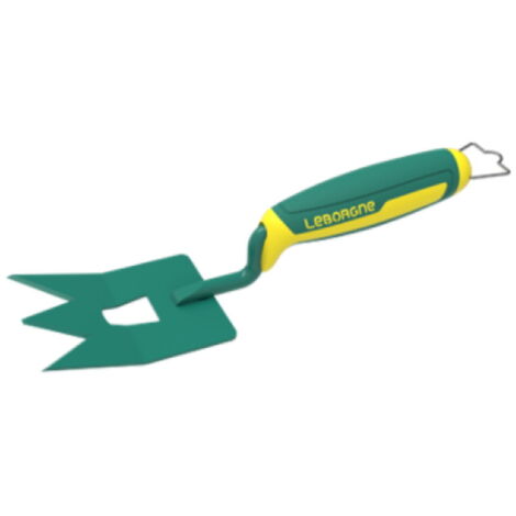LEBORGNE Binette trident à main Duopro - manche bi-matière