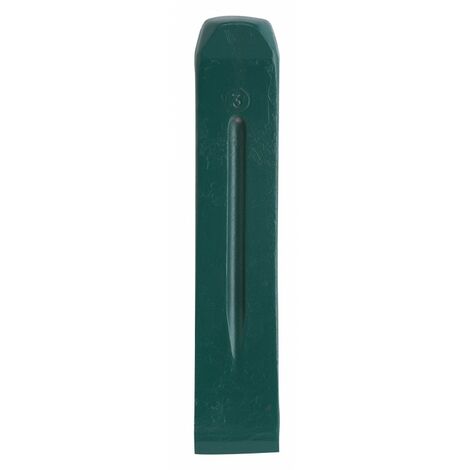 Leborgne – Coin à bois 3 kg – Forgé et trempé – Résistance à l'usure – Pour fendre bois dur et teck
