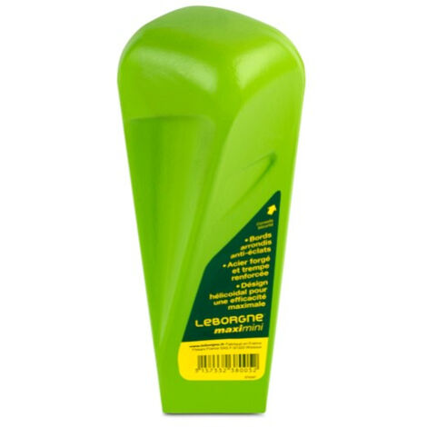 Leborgne – Coin éclateur hélicoïdal 1,5kg – Acier trempé 36-42 HRC – Éclatement efficace du bois – Sécurisé avec cran anti-retour
