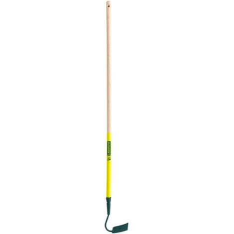 LEBORGNE - Fourche à bêcher à douille 4 dents triangulaires 11mm 1,45kg manche novagrip béquille 90cm - 422307