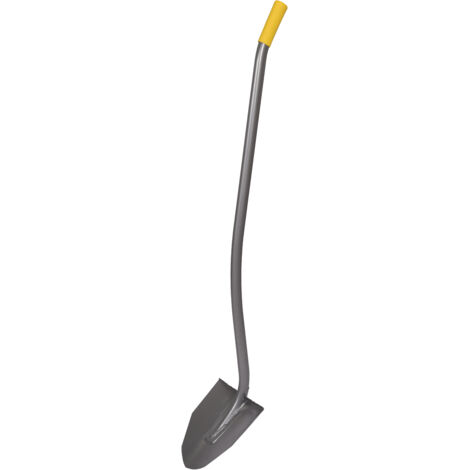 Leborgne – Pelle ergonomique Nanovib® – Acier trempé léger – Manche angulé pour confort – Lame nervurée pour pénétration efficace