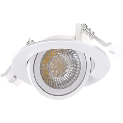 LECCO Blanc Spot encastré 6W, 662-724Lm, dimmable, CCT 2700-3000-4000K - S0270690D - SOLUM