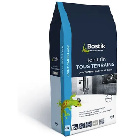 BOSTIK JUNTA PARA BALDOSAS FINA - TODO TERRENO - BLANCO 1KG 30604101