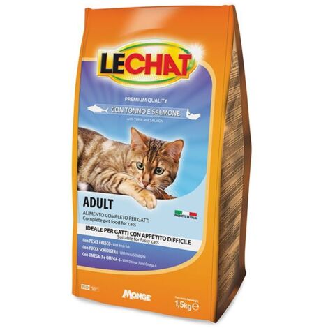 LeChat Croccantini 1,5 kg Tonno e Salmone