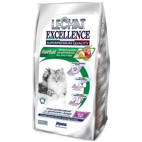 Lechat Excellence Gatto Palle di Pelo, Alimento Completo Gr.400