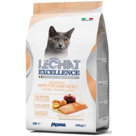 Lechat Excellence Gatto Sensibile, Alimento Completo Gr.400
