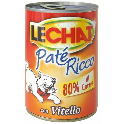 LeChat Gatto Adult Paté 400gr ricco con Vitello