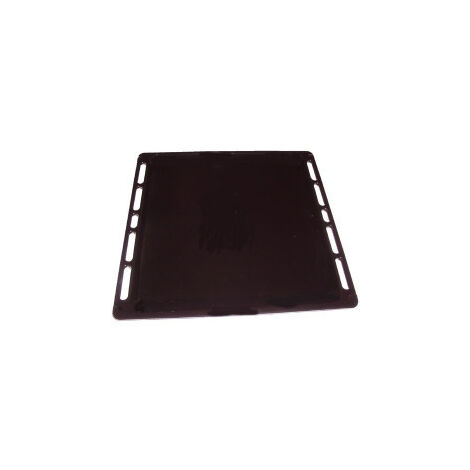 Lèche-frites emaille noire 403x389mm pour Cuisinière INDESIT C00078391
