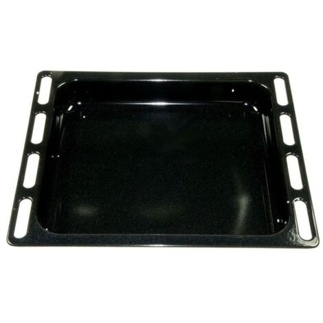 LECHE-FRITES EMAILLE PYRO 446x364x56 MM POUR FOUR INDESIT - ARISTON - SCHOLTES