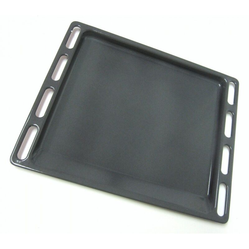 Leche-frites emaillee gris pyro