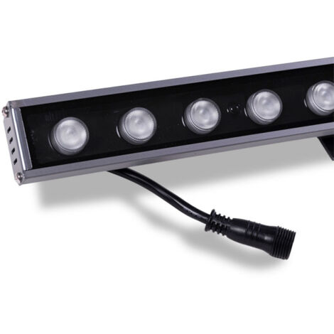 Lèche-Mur LED 36W 1.555,2Lm 3000ºK IP67 RVB 24VDC 40.000H [WR-WWDMX36W] (WR-WWDMX36W)