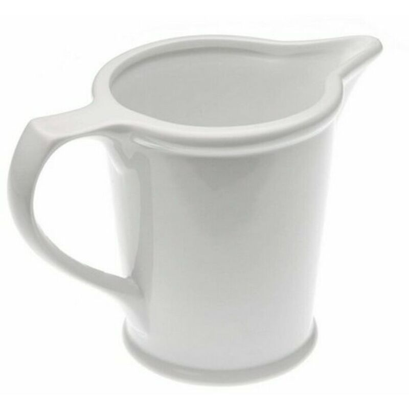 

Lechera Blanca Porcelana 500 ml - Bigbuy Home
