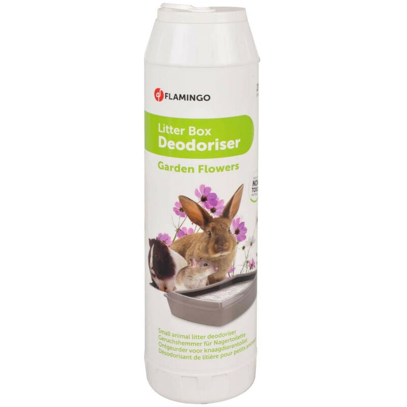 

Lecho desodorante para roedores 750 g flores de jardín