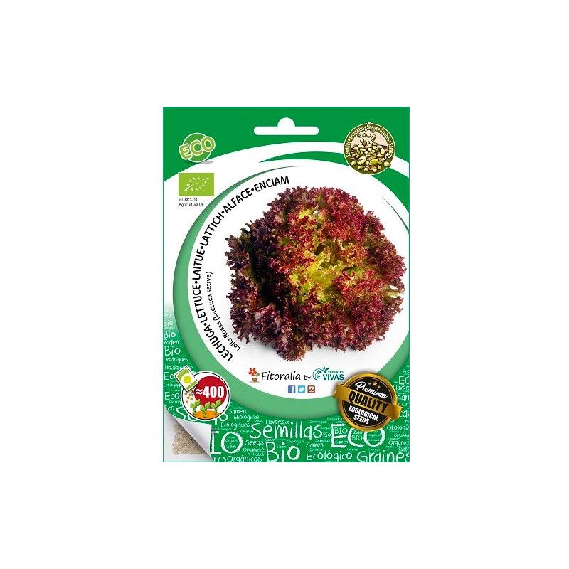 

Lechuga Lollo Rossa ECO - Semillas