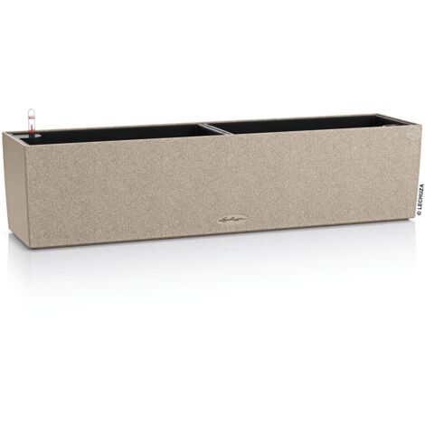 LECHUZA BALCONERA Stone 80 Komplettset sandbeige