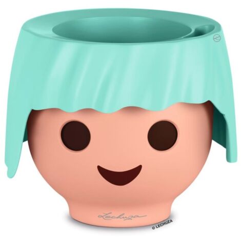 Lechuza Blumentopf Playmobil® OJO Ø 21 cm aquamarine