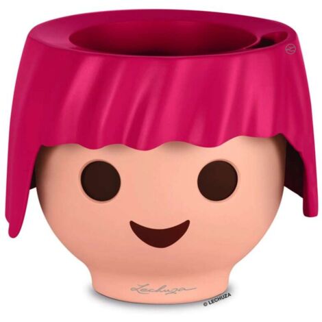 Lechuza Blumentopf Playmobil® OJO Ø 21 cm ruby pink
