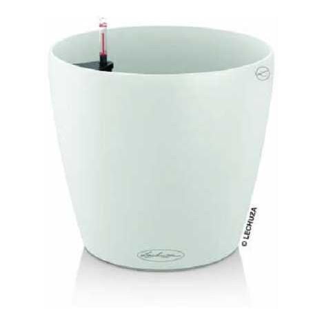 LECHUZA® Pflanzgefäße CLASSICO Color 43 Weiß seidenmatt All-in-One