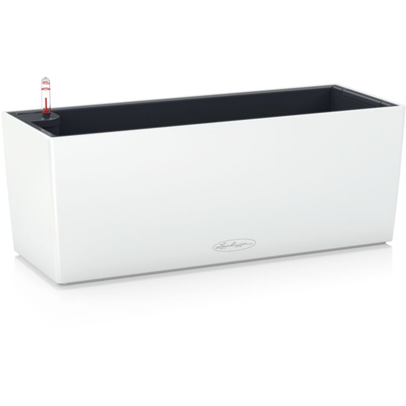 Vaso Lechuza Bianco Nero Polipropilene