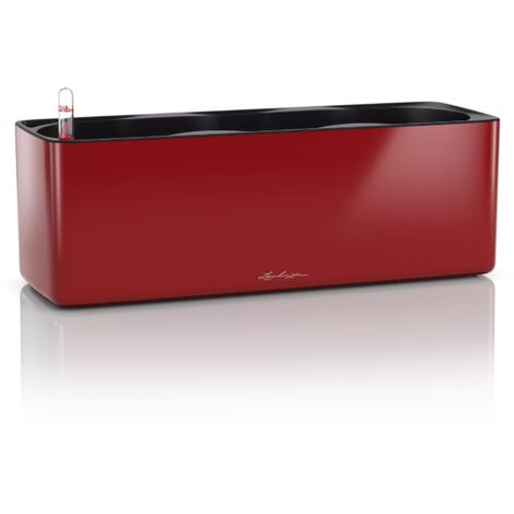 LECHUZA CUBE Triple Rosso Scarlatto Lucido High Gloss 13672