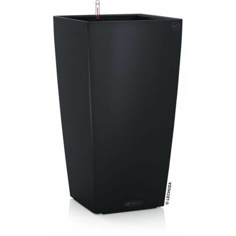 Lechuza Cubico Color 40 vaso da fiori ardesia
