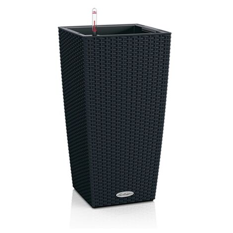 LECHUZA CUBICO Cottage 30 Komplettset graphitschwarz
