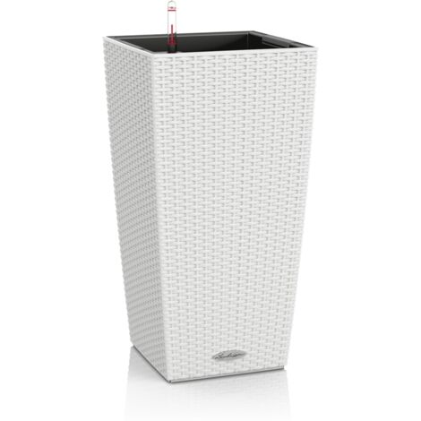 LECHUZA CUBICO Cottage 40 bianco 15246