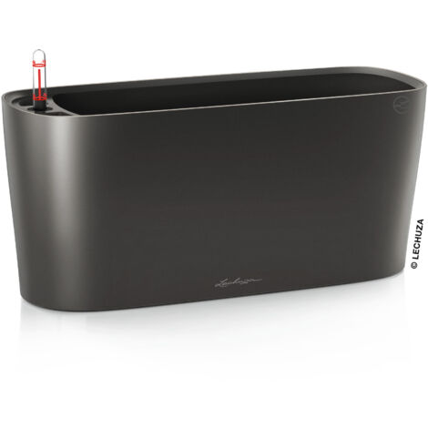 LECHUZA DELTA 20 Komplettset anthrazit metallic