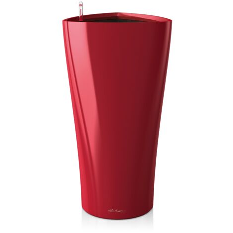 LECHUZA DELTA Premium 30 Komplettset scarlet rot hochglanz